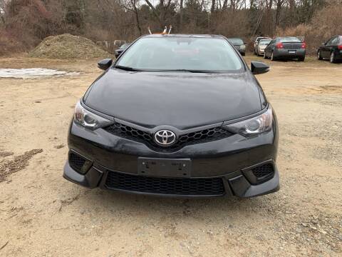 2017 Toyota Corolla iM for sale at Sorel's Garage Inc. in Brooklyn CT