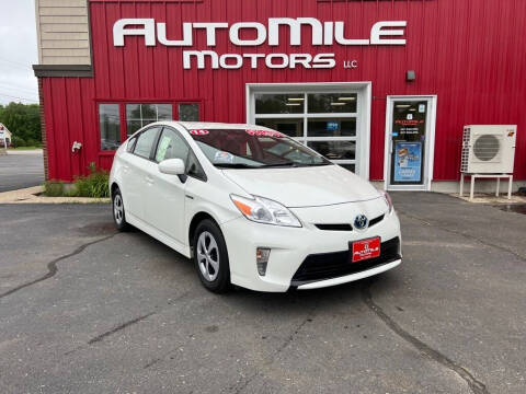 2014 Toyota Prius for sale at AUTOMILE MOTORS in Saco ME