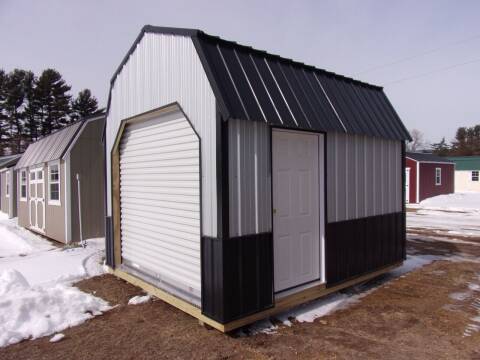  10 x 12 vertical metal lofted garage 20% OFF for sale at Extra Sharp Autos in Montello WI