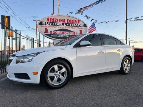 2014 Chevrolet Cruze for sale at Arizona Drive LLC in Tucson AZ