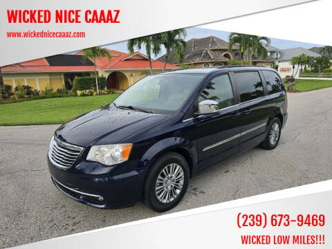 2013 Chrysler Town and Country for sale at WICKED NICE CAAAZ in Cape Coral FL