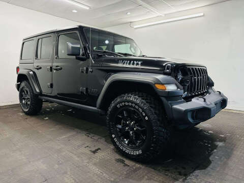 2020 Jeep Wrangler Unlimited for sale at Champagne Motor Car Company in Willimantic CT