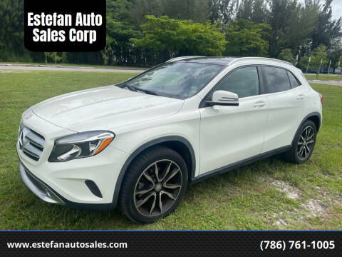 2017 Mercedes-Benz GLA for sale at Estefan Auto Sales Corp in Hialeah FL