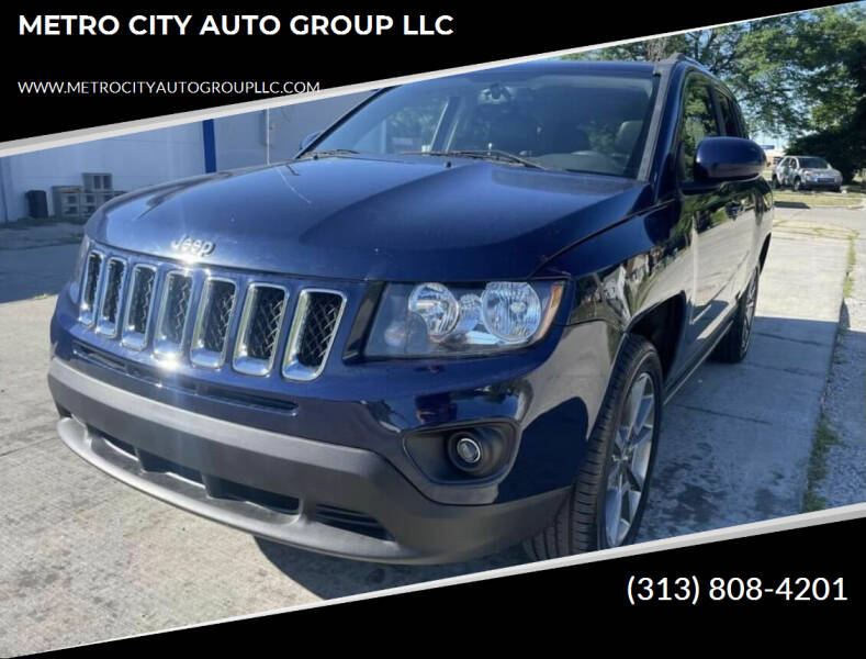 2016 Jeep Compass for sale at METRO CITY AUTO GROUP LLC in Lincoln Park MI