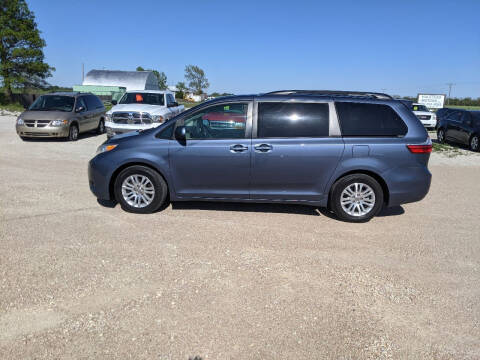 2015 Toyota Sienna for sale at Halstead Motors LLC in Halstead KS