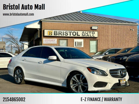 2016 Mercedes-Benz E-Class for sale at Bristol Auto Mall in Levittown PA