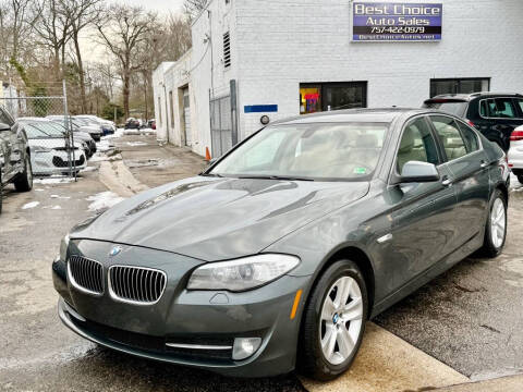 2013 BMW 5 Series for sale at Best Choice Auto Sales in Virginia Beach VA