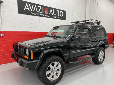 1999 Jeep Cherokee for sale at AVAZI AUTO GROUP LLC in Gaithersburg MD