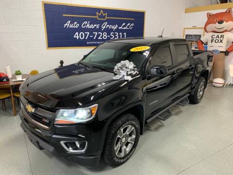 2015 Chevrolet Colorado for sale at Auto Chars Group LLC in Orlando FL