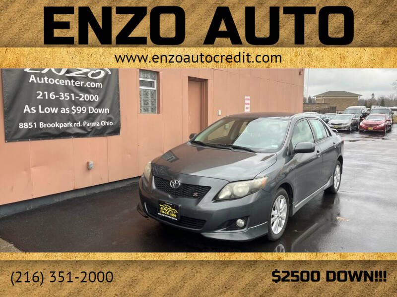 2009 Toyota Corolla for sale at ENZO AUTO in Parma OH