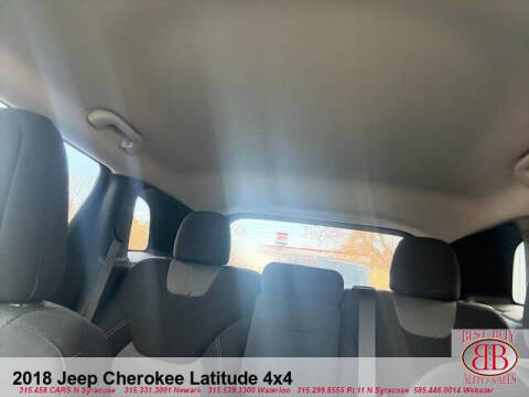 2018 Jeep Cherokee Latitude