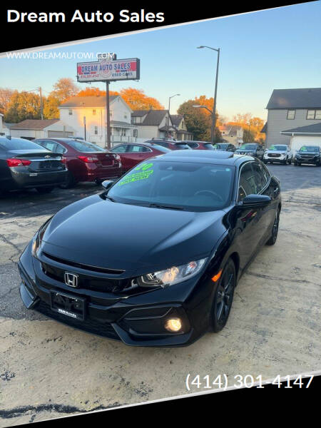 2020 Honda Civic for sale at Dream Auto Sales in South Milwaukee WI