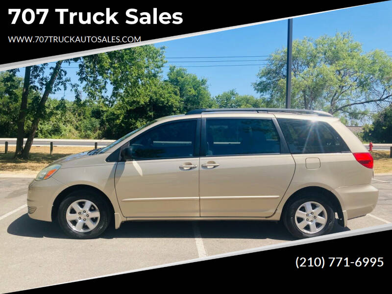 2004 Toyota Sienna for sale at BRACKEN MOTORS in San Antonio TX