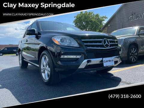2014 Mercedes-Benz M-Class for sale at Clay Maxey Springdale in Springdale AR
