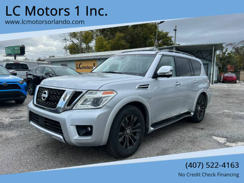 2017 Nissan Armada for sale at LC Motors 1 Inc. in Orlando FL