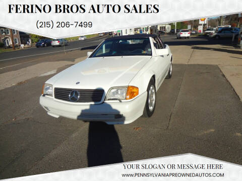 1994 Mercedes-Benz SL-Class for sale at FERINO BROS AUTO SALES in Wrightstown PA