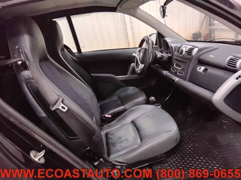 2009 Smart fortwo passion cabriolet