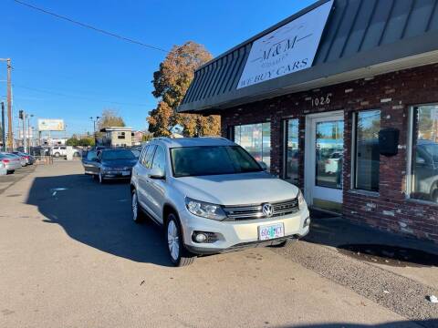 2013 Volkswagen Tiguan for sale at M&M Auto Sales in Portland OR