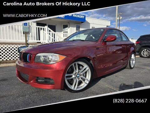 2013 BMW 1 Series for sale at Carolina Auto Brokers of Hickory LLC in Hickory NC