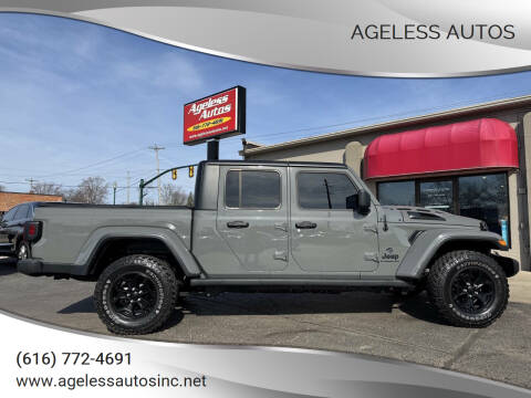2022 Jeep Gladiator for sale at Ageless Autos in Zeeland MI