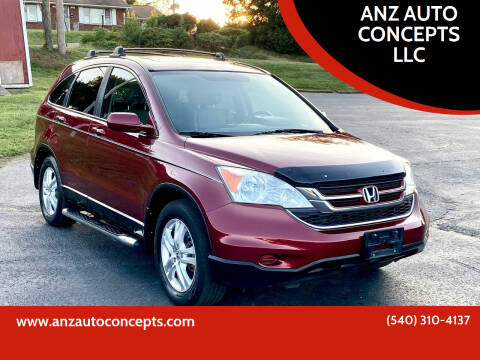 2011 Honda CR-V for sale at ANZ AUTO CONCEPTS LLC in Fredericksburg VA