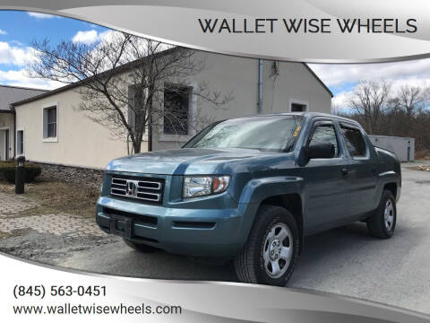 2008 Honda Ridgeline for sale at Wallet Wise Wheels in Montgomery NY