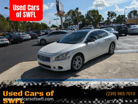 2014 Nissan Maxima for sale at Used Cars of SWFL in Fort Myers FL