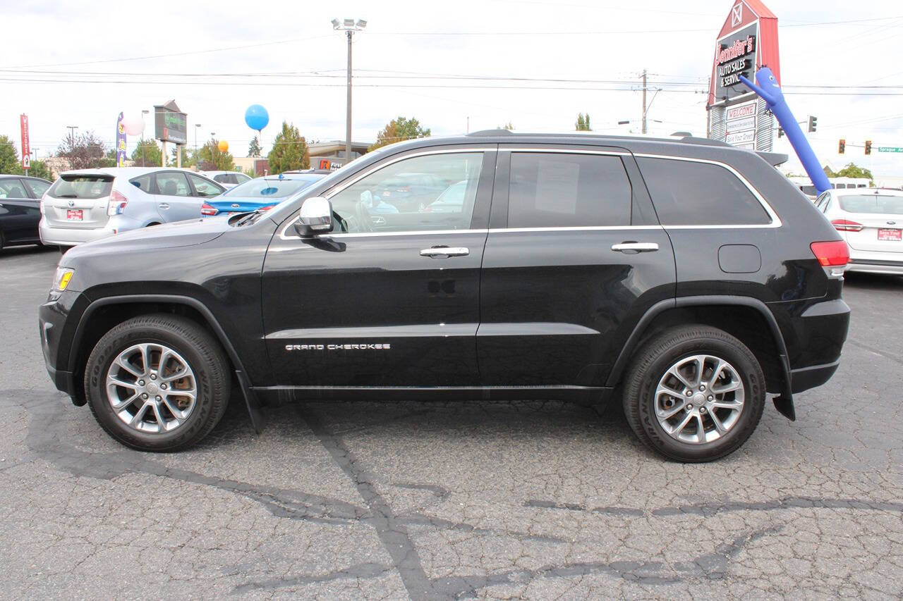 2016 Jeep Grand Cherokee for sale at Jennifer's Auto Sales & Service in Spokane Valley, WA