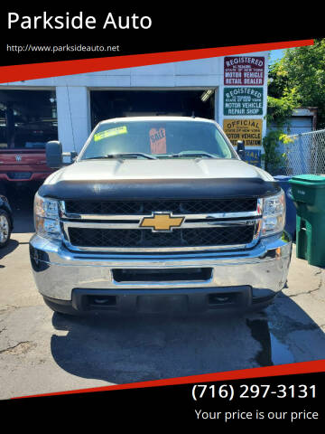 2013 Chevrolet Silverado 2500HD for sale at Parkside Auto in Niagara Falls NY