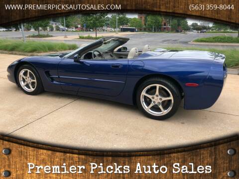 2004 Chevrolet Corvette for sale at Premier Picks Auto Sales in Bettendorf IA