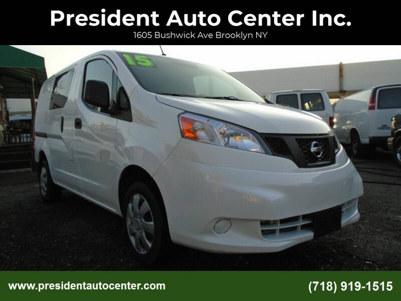 2015 Nissan NV200 for sale at President Auto Center Inc. in Brooklyn NY