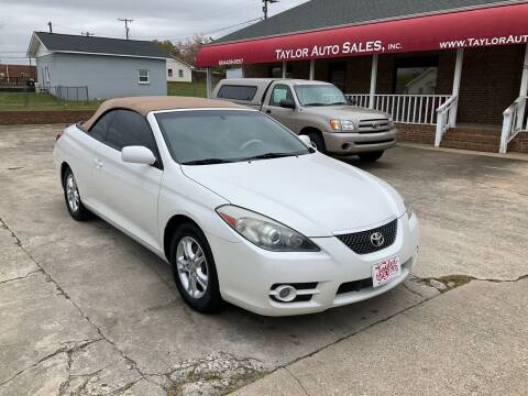 2007 Toyota Camry Solara for sale at Taylor Auto Sales Inc in Lyman SC