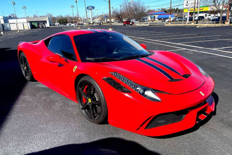 2011 Ferrari Italia 458 for sale at Black Tie Classics in Stratford NJ