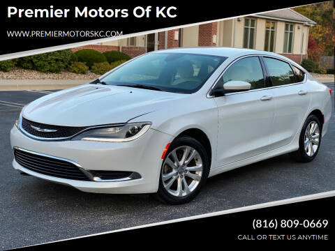 2015 Chrysler 200 for sale at Premier Motors of KC in Kansas City MO