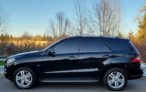 2012 Mercedes-Benz M-Class for sale at CLEAR CHOICE AUTOMOTIVE in Milwaukie OR