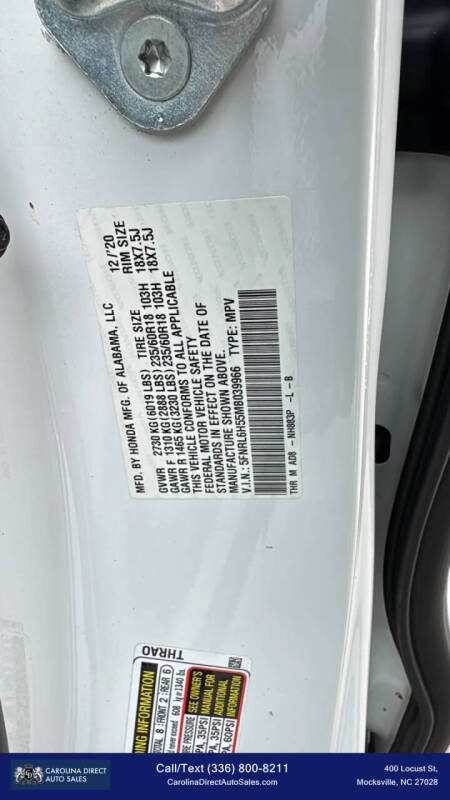 2021 Honda Odyssey EX