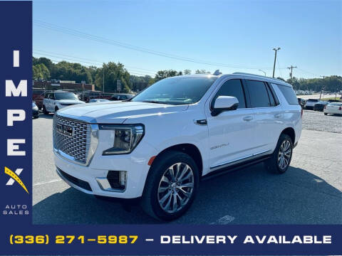 2021 GMC Yukon for sale at Impex Auto Sales in Greensboro NC