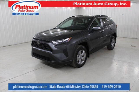 2022 Toyota RAV4 for sale at Platinum Auto Group Inc. in Minster OH