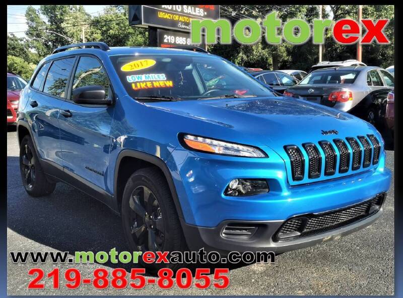 2017 Jeep Cherokee for sale at Motorex Auto Sales in Schererville IN