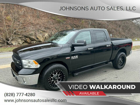 2018 RAM 1500 for sale at Johnsons Auto Sales, LLC in Marshall NC