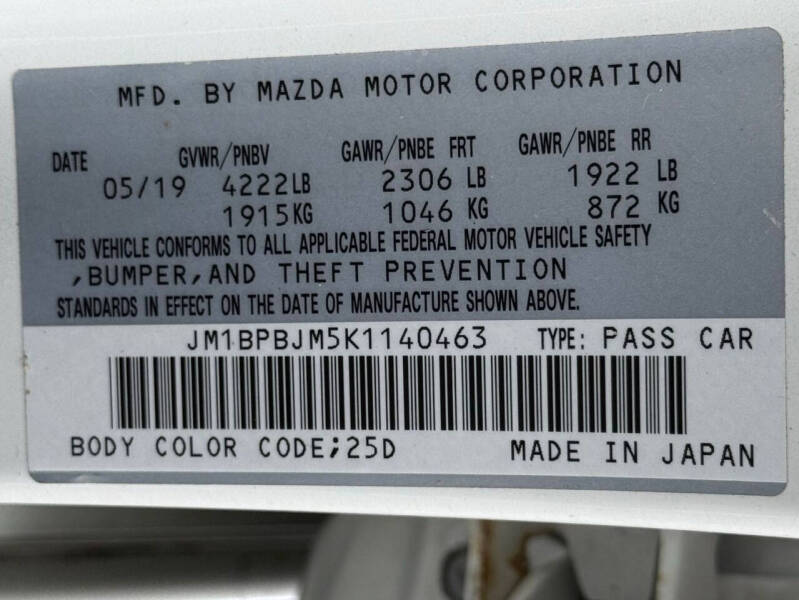 2019 Mazda Mazda3 Hatchback