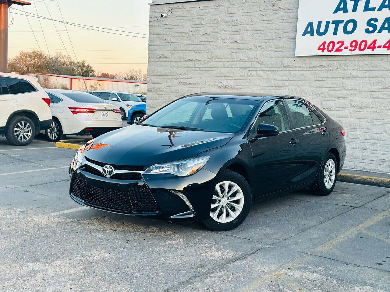 2015 Toyota Camry for sale at Atlas Auto Sales LLC in Lincoln, NE