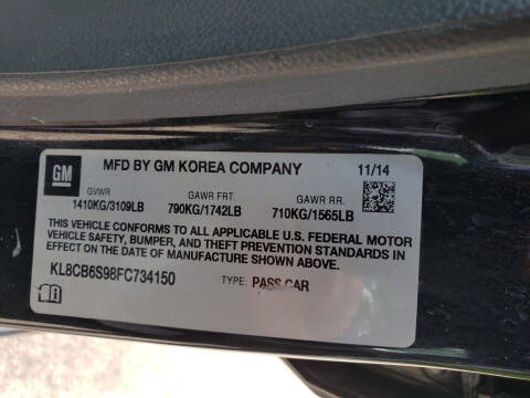 2015 Chevrolet Spark LS CVT