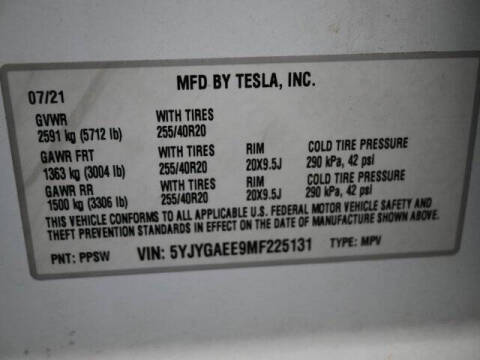 2021 Tesla Model Y Long Range