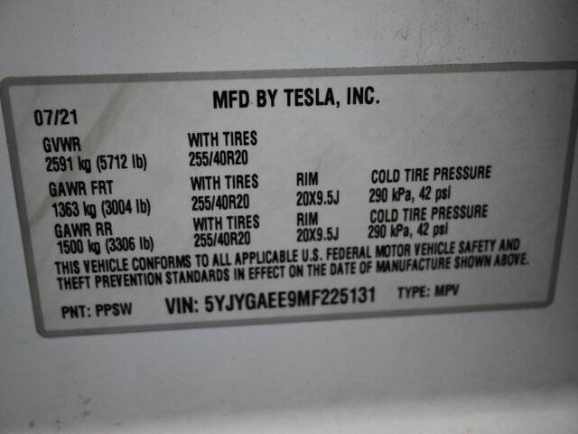 2021 Tesla Model Y Long Range