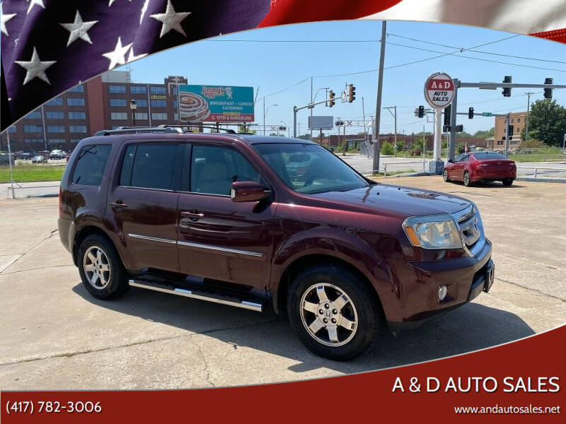 2011 Honda Pilot for sale at A & D Auto Sales in Joplin MO