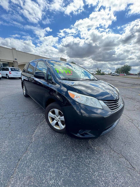 2012 Toyota Sienna for sale at Z Auto Sport LLC in Xenia, OH