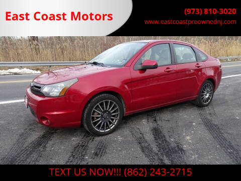 2010 Ford Focus for sale at East Coast Motors in Lake Hopatcong NJ