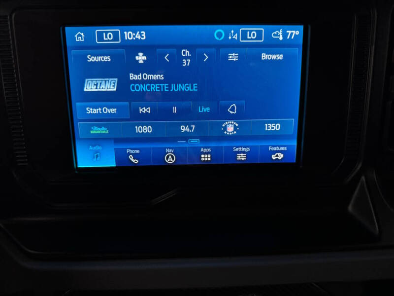 2022 Ford Bronco Black Diamond Advanced