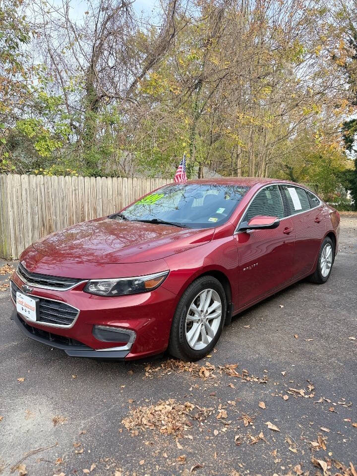 2018 Chevrolet Malibu for sale at Joes Blvd Auto Sales in Hopewell, VA